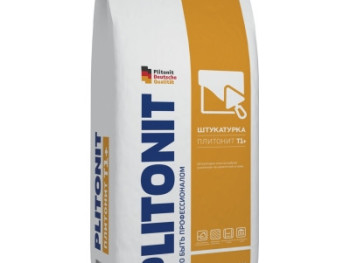Штукатурка Plitonit Т1+ (цементная с армирующим волокном) 4 кг