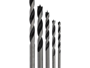 сверло по дереву набор 5шт 4.5.6.8.10. NEUTRIND